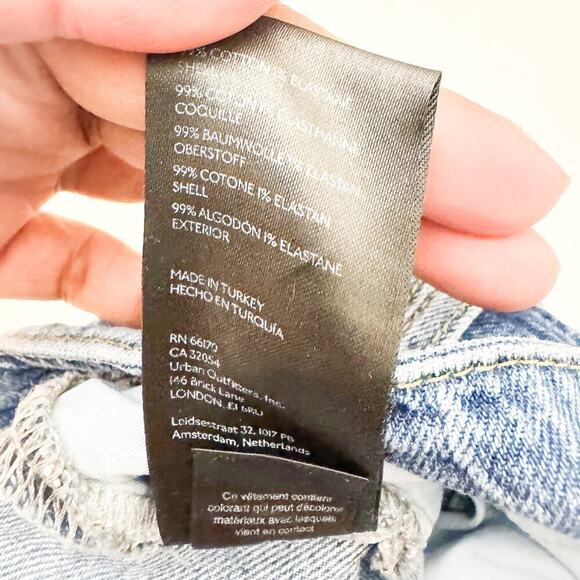 BDG Micro Bootcut Vintage Wash Denim Jeans Size 29 - Picture 6 of 8